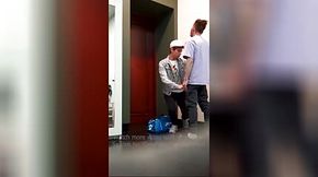 A young pizza delivery man sucked my dick and wants me to fuck him