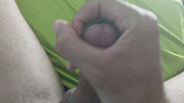 Batendo punheta para cliente do chat