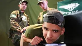Sergeants Forbidden Desire Ignites – Hot Military Hookup in Uniform – TinyGays 18+