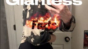 6’7 Giantess Goddess Farting Compilation