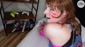 New Trans Starlet Zaira Gets Creampied in Dva Cosplay in First Ever Sextape