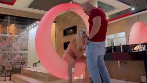 a hotmilf no pelo enquanto o corno cuckold delira assistindo tudo! 🔥