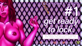 LOCK YOUR COCK FOR ME - starting your locktober with a fun domme [chastity][good boy][audio only]