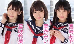 Mii Kurii, Aya Miyazaki, Remi Hoshisaki – Which Girls will you Have Sex with Today?