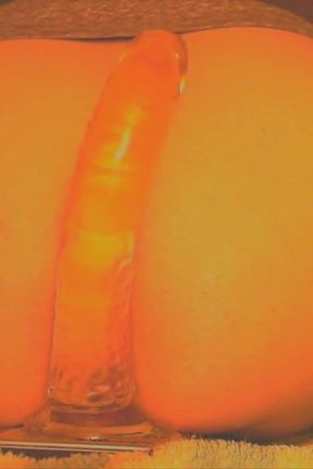 Extreme Juicy Anal Dildo Ride Having Fun Part 1