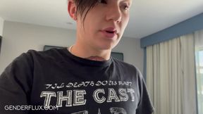 You're Just Gonna Peg me on our First Date?! Tony Slips &amp; April Olsen for GenderFlux