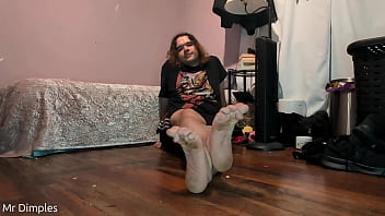 Post-workout feet and ass joi!