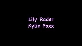 lily rader & kylie foxx share mike hunt s cumshot