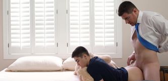 Eli Lincoln lets Legrand Wolf punish his twink hole