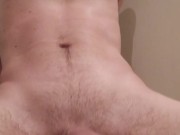 Horny slut rides the cum out on his dildo