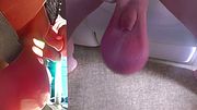 Big Balls Club Compilation Extreme Stretched Balls Swinging Real Life Futanari Saline Infusion Stretching Balls Fetish Ballstretcher
