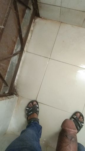 The Electricity Went Out When I Was in the Office Bathroom