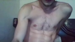 Latino Model Simus Plays with His Dick