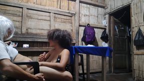 Stepmother Said She Would Reward Me with a Great Blowjob and She Did