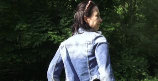 Golden shower and squirting on a road on saturday morning. Nylon stockings and garter belt as always, mandatory.