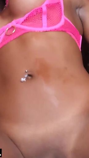 Captivating moment from &quot;Curvy shemale latina sucking and fucking in a busy gangbang&quot;