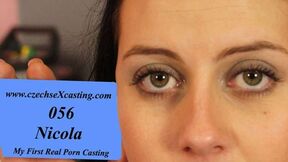 ”Chubby chick at a casting”