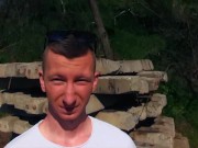 CZECH HUNTER 426 -  Hot Stud Gets His Tight Ass Boned Out In Public
