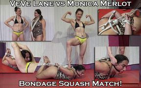 Bondage Squash Match: VeVe vs Monica Merlot (Feb 2022)