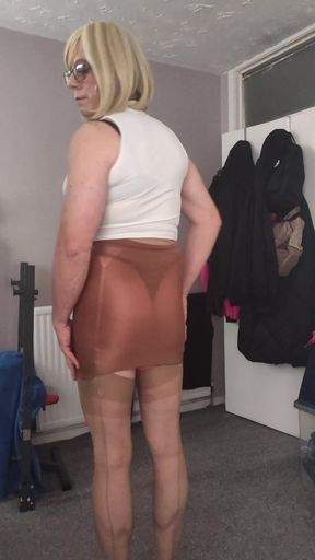 See through skirt