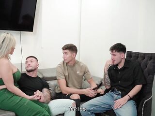 My spouse finds out that I'm unfaithful and proposes to have an fuckfest with his brother & his ally