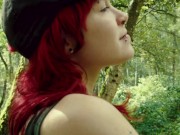 Lesbian Domination in the Forest: Lezdom, Bondage and Pussy Eating with Mushroom Sofi