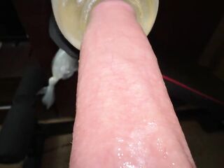 Dude Groaning whilst Banging Fleshlight until Creampie with Ribald Talk and Intensive Climax - fap2it