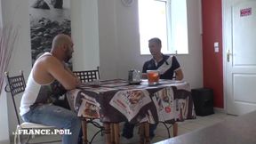 Huge Boobed Mature Slut Gets Her Ass Hammered and Double Teamed by Her Neighbors