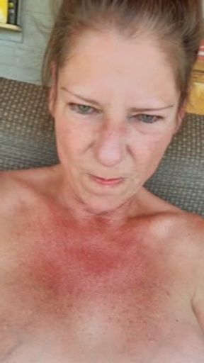 Sexiest Squirting poolside Milf for Mother's day