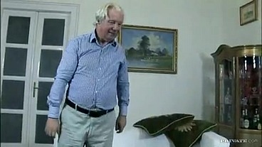 Jenny Is New in Porn and Is about to Get Laid by This Older Guy