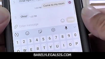 BarelyLegalSis - Young Blonde Teen stepsister Comes Home After Drinking Lets stepbrother Fuck Her To Orgasm POV