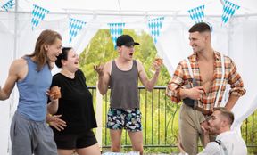 Fine German lads share more than just a smooth anal play