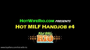 Hot Milf Handjob filmed 8/10/20