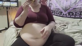 Greedy Fatty Fast Food Breakfast Stuffing