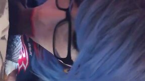 Submissive crossdresser chloe matthews blows bbc