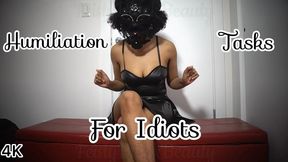 You’re My Entertainment Tonight - Humiliation Tasks 4K