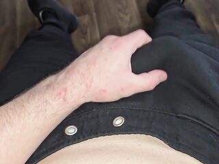 Morning Pyjama Cum by PhantomGentX! This chab Wakes Up Lustful, Sits in Boss Chair & Discharges his Load - Solo Masturbation