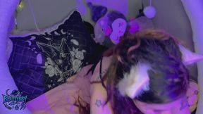 Bratty Neko Gets Messy