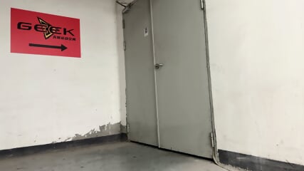 One person playing with equipment 3