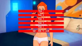 Blonde & Redhead Totally Spies Girls Train With Monster Girl In Anime Porn Game