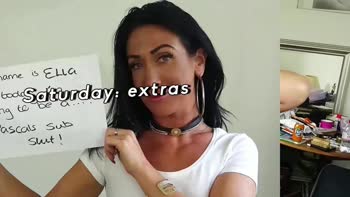 Pascal's Ravaging of Ella Bella: A Rough Ride for This Milf's Ass
