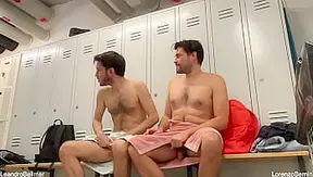 Steamy Lockeroom Fuck Caught On Camera – Raw Gay Action – GayPornVault