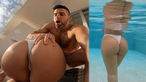 Big Ass Spanish Babe Picked Up in Public