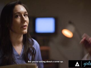 GIRLSWAY - Desire Me To Keep That Secret, Doctor Vicki Follow? More excellent Widen These Legs! With Sinn Sage