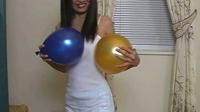 This Oriental babe is super fine and she loves to rub her yummy punani