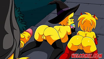 Halloween night with sex - The Simptoons