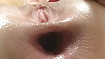 Horny slut is deeply in love with anal and oral penetration