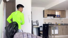 Step-sis gets pounded in the downpour by brother-in-law before walking out with dude's GF
