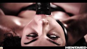 ”Real Life Hentai - Mouth Fuck compilation - Huge massive alien cocks deep inside throat”