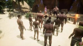 Orgasmic Gangbang on Tropical Getaway